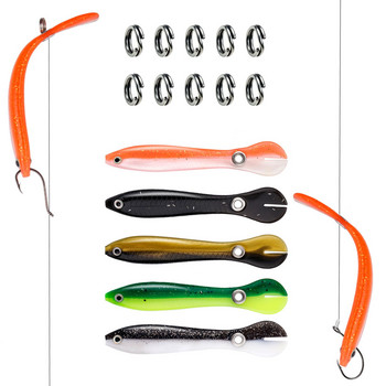 Ισχυρό Bionic Fish Lure Μαλακό Bionic Fishing Lure για αλμυρό και γλυκό νερό Lure Fish Tools Fishing Tackle Swimbait Fake Bait