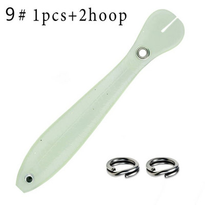 Nalucă bionică puternică de pescuit Nalucă de pescuit bionică moale pentru momeală de apă sărată și apă dulce Unelte pentru pește Aparatură de pescuit Swimbait Momeală falsă