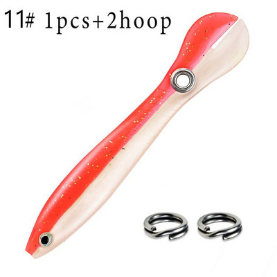 Nalucă bionică puternică de pescuit Nalucă de pescuit bionică moale pentru momeală de apă sărată și apă dulce Unelte pentru pește Aparatură de pescuit Swimbait Momeală falsă