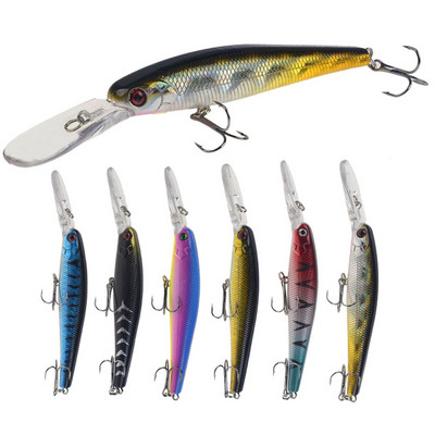 1 KOM Crankbait Minnow mamac za pecanje plutajući tvrdi mamac 125 mm 13,5 g umjetni mamac ribolov vobleri plivajući pribor za pecanje šarana