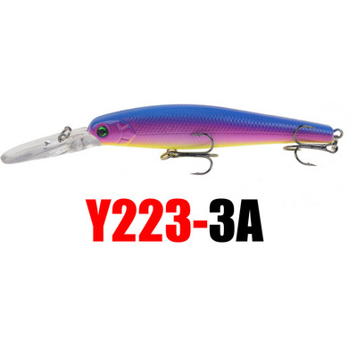 1 tk Crankbait Minnow kalastuslant ujuv kõva sööt 125 mm 13,5 g tehissöödaga voblerid ujumiskarpkala kalastustarbed
