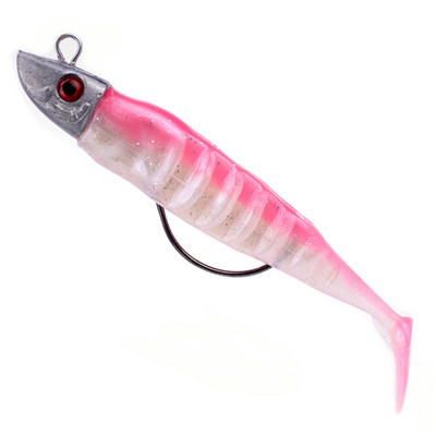 Püügilant 10cm 13cm Pesca konksud Fish Wobbler Tackle Crankbait kunstlik pehme sööt Kahevärviline plii Tead Lant T saba pehme sööt
