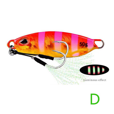 1vnt 10g-15g-20g-30g-40g-50g metalinis žirginis masalas Slow Jig Shore Casting Jigging masalas Upėtakis Žuvies šaukštas Jūros ešerys Kietas masalas žvejybos masalas