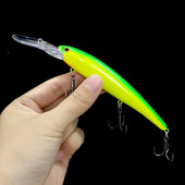 1 buc. 16 cm 20 g de scufundare adâncă nalucă mare Minnow Wobbler momeală tare Crankbait Bass Stiuca biban dispozitiv de pescuit