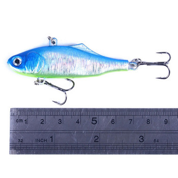 HENGJIA Winter Hard Sea Fis 7cm 24g Winter VIB Fishing Lures Long Shot Sinking Vibration Wobblers Crankbait Isca Artificial