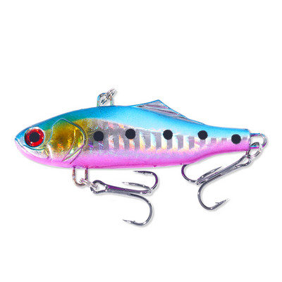 HENGJIA Winter Hard Sea Fis 7cm 24g Winter VIB Fishing Lures Long Shot Sinking Vibration Wobblers Crankbait Isca Artificial