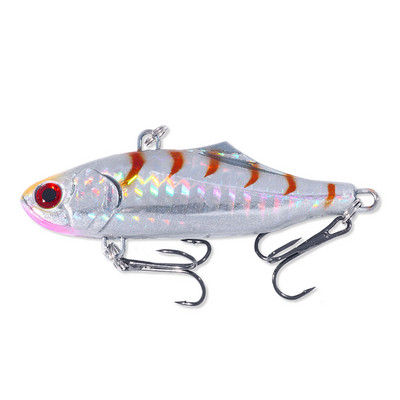 HENGJIA Winter Hard Sea Fis 7cm 24g Winter VIB Fishing Lures Long Shot Sinking Vibration Wobblers Crankbait Isca Artificial