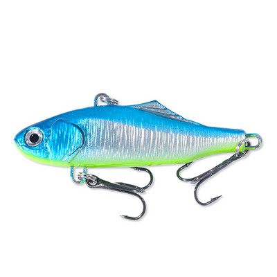HENGJIA Winter Hard Sea Fis 7cm 24g Winter VIB Fishing Lures Long Shot Sinking Vibration Wobblers Crankbait Isca Artificial