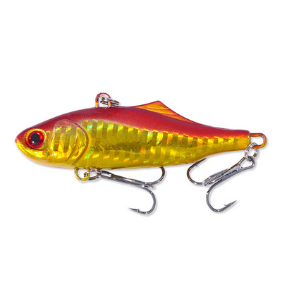 HENGJIA Winter Hard Sea Fis 7cm 24g Winter VIB Fishing Lures Long Shot Sinking Vibration Wobblers Crankbait Isca Artificial