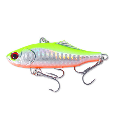 HENGJIA Winter Hard Sea Fis 7cm 24g Winter VIB Fishing Lures Long Shot Sinking Vibration Wobblers Crankbait Isca Artificial