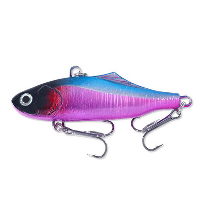 HENGJIA Winter Hard Sea Fis 7cm 24g Winter VIB Fishing Lures Long Shot Sinking Vibration Wobblers Crankbait Isca Artificial