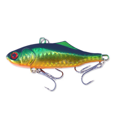 HENGJIA Winter Hard Sea Fis 7cm 24g Winter VIB Fishing Lures Long Shot Sinking Vibration Wobblers Crankbait Isca Artificial