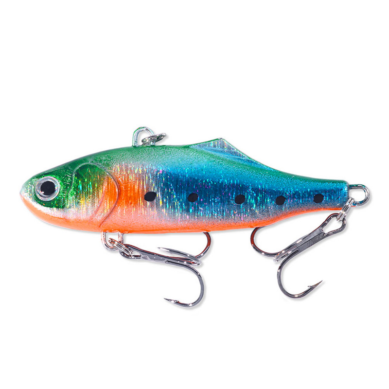 HENGJIA Winter Hard Sea Fis 7cm 24g Winter VIB Fishing Lures Long Shot Sinking Vibration Wobblers Crankbait Isca Artificial