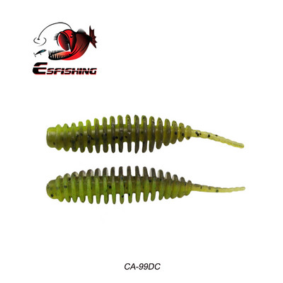 ESFISHING Noua Naluca de pescuit cu vierme Tanta 38mm 90mm 0.35g 7.5g Leurre Peche Naluca de calamar Momeala de pescuit