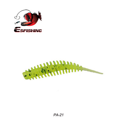 ESFISHING Noua Naluca de pescuit cu vierme Tanta 38mm 90mm 0.35g 7.5g Leurre Peche Naluca de calamar Momeala de pescuit