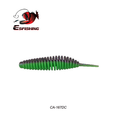 ESFISHING Noua Naluca de pescuit cu vierme Tanta 38mm 90mm 0.35g 7.5g Leurre Peche Naluca de calamar Momeala de pescuit