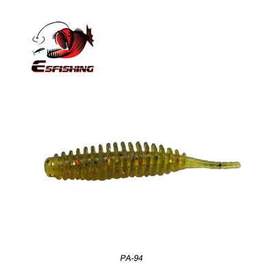 ESFISHING Noua Naluca de pescuit cu vierme Tanta 38mm 90mm 0.35g 7.5g Leurre Peche Naluca de calamar Momeala de pescuit