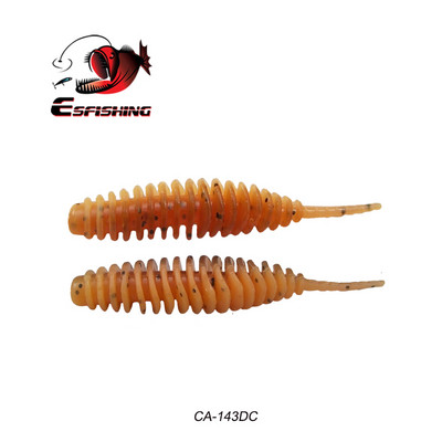 ESFISHING Noua Naluca de pescuit cu vierme Tanta 38mm 90mm 0.35g 7.5g Leurre Peche Naluca de calamar Momeala de pescuit