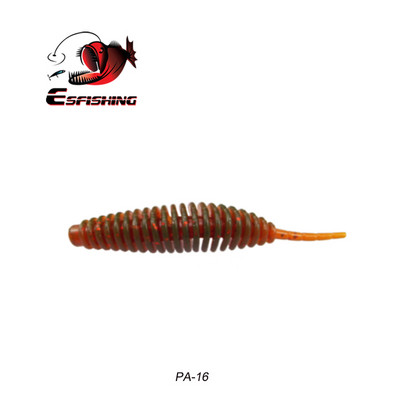 ESFISHING Noua Naluca de pescuit cu vierme Tanta 38mm 90mm 0.35g 7.5g Leurre Peche Naluca de calamar Momeala de pescuit