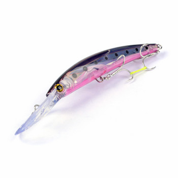 1 ΤΕΜ. Σκληρό Πλαστικό Minnow Fishing Lure 24g/17cm Big Crankbait Τεχνητό Δόλωμα Peche Bass Trolling Pike Carp lures Αξεσουάρ