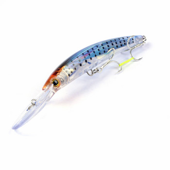 1 ΤΕΜ. Σκληρό Πλαστικό Minnow Fishing Lure 24g/17cm Big Crankbait Τεχνητό Δόλωμα Peche Bass Trolling Pike Carp lures Αξεσουάρ