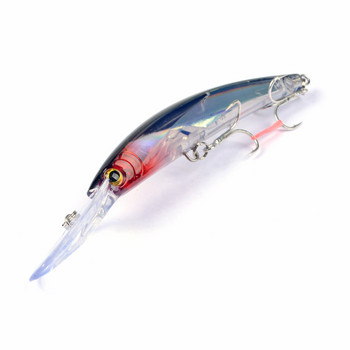 1 ΤΕΜ. Σκληρό Πλαστικό Minnow Fishing Lure 24g/17cm Big Crankbait Τεχνητό Δόλωμα Peche Bass Trolling Pike Carp lures Αξεσουάρ