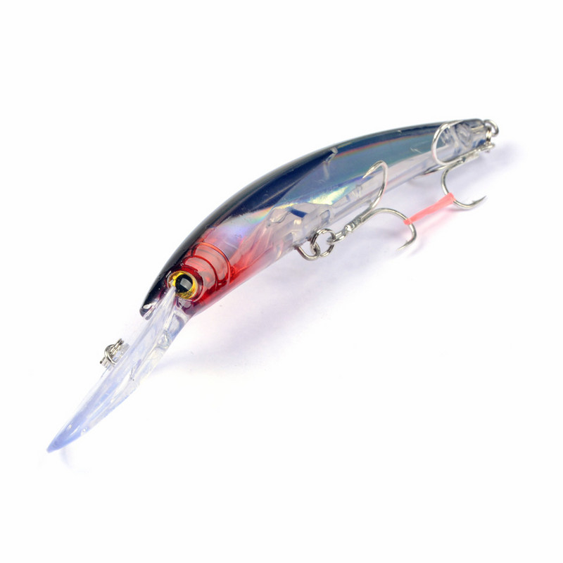 1 tk kõvast plastist Minnow kalapüügilant 24g/17cm Big Crankbait kunstsööt Peche Bass trolling haugi karpkala landid Aksessuaarid