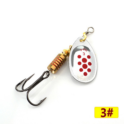 FTK fém spiner csali csali 4g-14g pergető fém horgászkanál csali pisztránghoz sügér csuka lazac Spinnerbait tackle