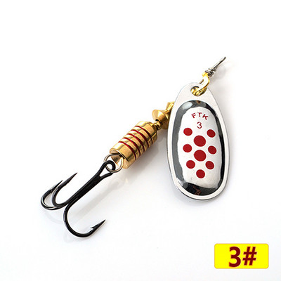FTK fém spiner csali csali 4g-14g pergető fém horgászkanál csali pisztránghoz sügér csuka lazac Spinnerbait tackle