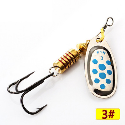 FTK fém spiner csali csali 4g-14g pergető fém horgászkanál csali pisztránghoz sügér csuka lazac Spinnerbait tackle
