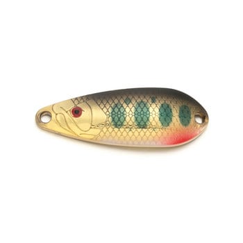 LTHTUG Copper EMISHI SPOON 37mm 3,8g 42mm 7,8g Stream Hard Bait Fishing Lures Copper Spoon Lures For Trout Pike Perch