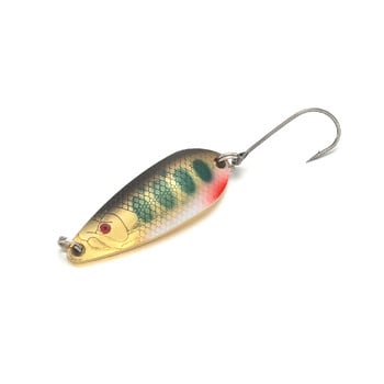 LTHTUG Copper EMISHI SPOON 37mm 3,8g 42mm 7,8g Stream Hard Bait Fishing Lures Copper Spoon Lures For Trout Pike Perch