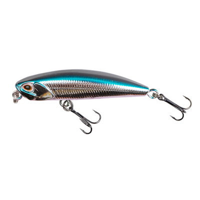1 db Minnow horgászcsali 53 mm-es 3,3 g 3D Eyes Crankbait wobbler mesterséges műanyag kemény csali horgászfelszerelés