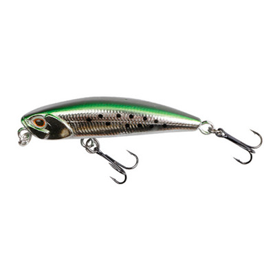 1 db Minnow horgászcsali 53 mm-es 3,3 g 3D Eyes Crankbait wobbler mesterséges műanyag kemény csali horgászfelszerelés