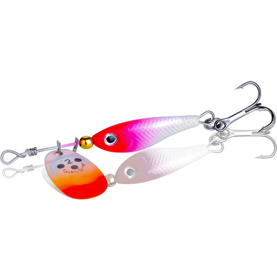 1 bucăți rotativ paiete metal VIB vibrație momeală spinner lingură momeli de pescuit 11g15g 20g jigs pescuit păstrăv momeli tare tackle pesca