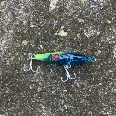 HAIMALUO UUS Väikeste kalade kõvad kalapüügi landid Mini uppuv pliiatslant 48 mm 2,8 g forelli ahvena sööt Rolling Fishing Bait Rockfishing