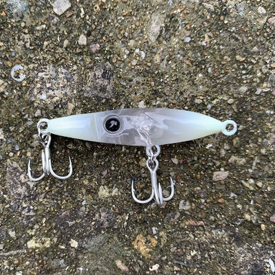 HAIMALUO UUS Väikeste kalade kõvad kalapüügi landid Mini uppuv pliiatslant 48 mm 2,8 g forelli ahvena sööt Rolling Fishing Bait Rockfishing