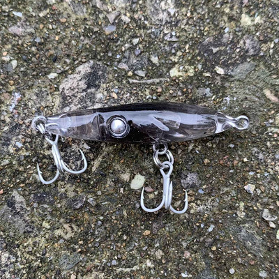 HAIMALUO UUS Väikeste kalade kõvad kalapüügi landid Mini uppuv pliiatslant 48 mm 2,8 g forelli ahvena sööt Rolling Fishing Bait Rockfishing