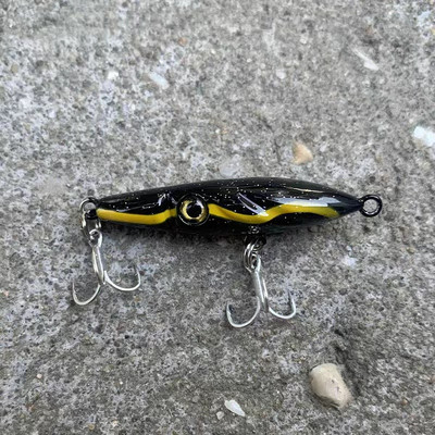 HAIMALUO UUS Väikeste kalade kõvad kalapüügi landid Mini uppuv pliiatslant 48 mm 2,8 g forelli ahvena sööt Rolling Fishing Bait Rockfishing