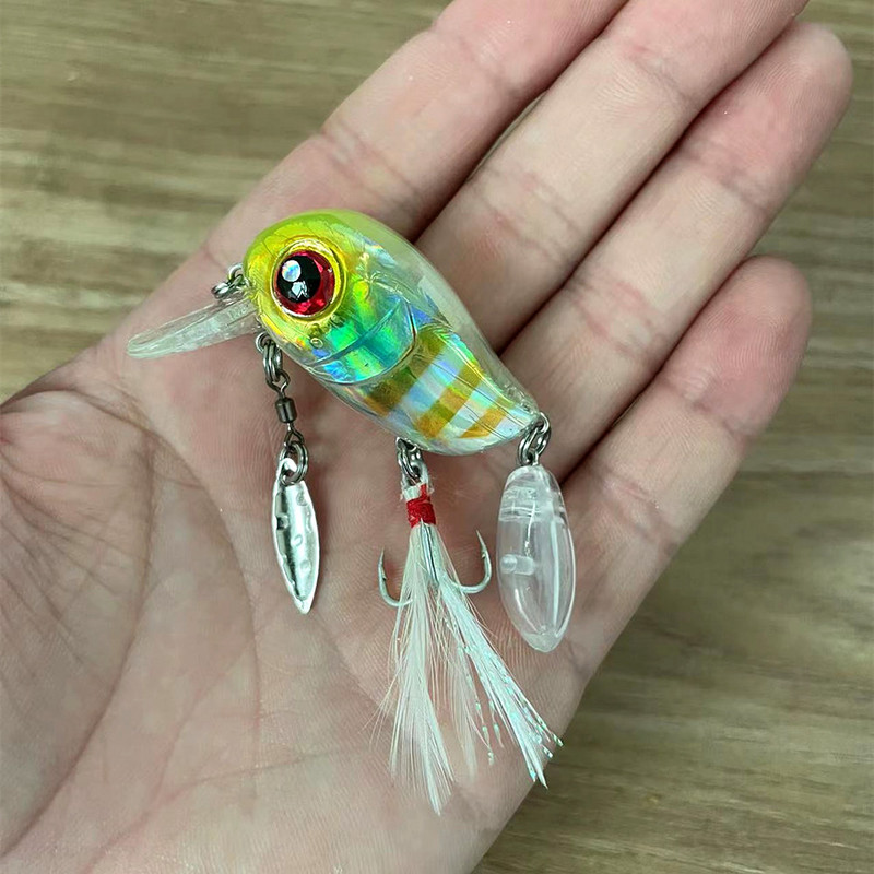 1tk Crankbait-püügilant 5cm 8g ujuv Minnow kunstlik kõva söödaga voblerid Kvaliteetsed Bass Pike Pesca kalastustarbed