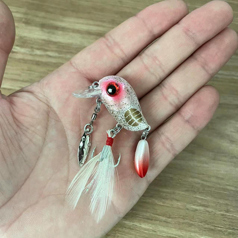 1tk Crankbait-püügilant 5cm 8g ujuv Minnow kunstlik kõva söödaga voblerid Kvaliteetsed Bass Pike Pesca kalastustarbed