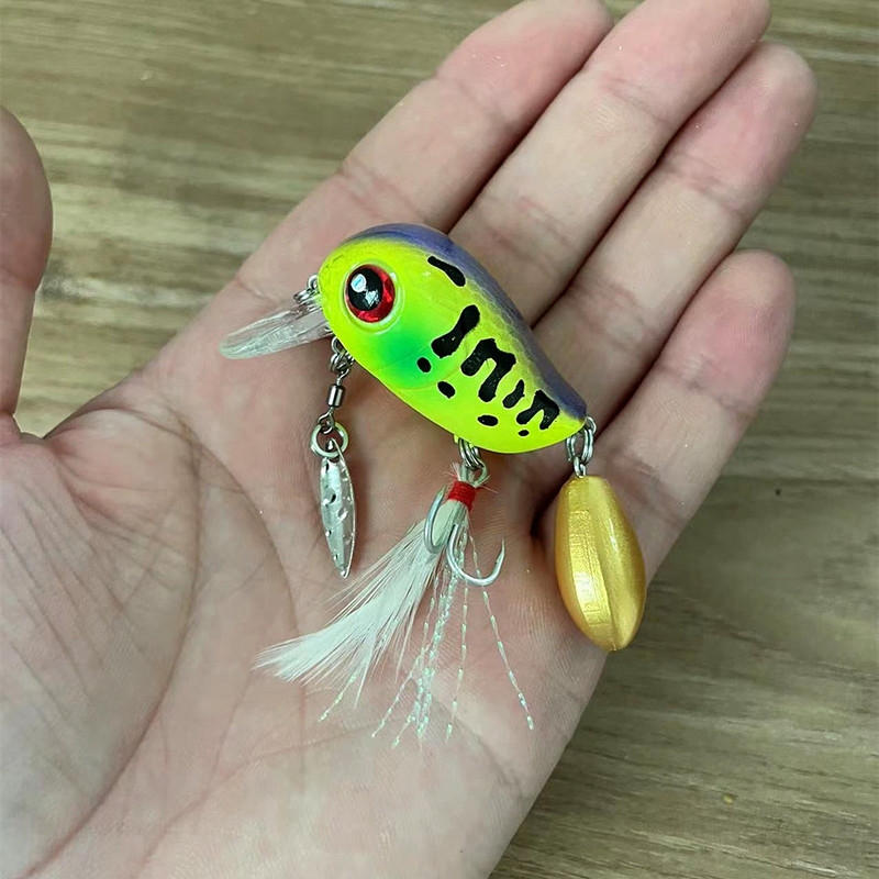 1tk Crankbait-püügilant 5cm 8g ujuv Minnow kunstlik kõva söödaga voblerid Kvaliteetsed Bass Pike Pesca kalastustarbed