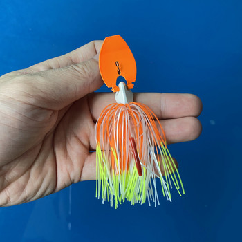 ΝΕΟ Fishing Powerbait Slobberknocker Bladed Jigs 3/8oz Πραγματικά 15g Chatter Bait Bass Fishing Lures Hard Artificial Bait Pesca