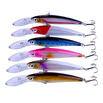 Hengjia 1 τμχ 17 cm 30 g Deep Diving Large Minnow Lure Artificial Wobbler Hard Bait Crankbait Λαβράκι Pike Perch Είδη ψαρέματος