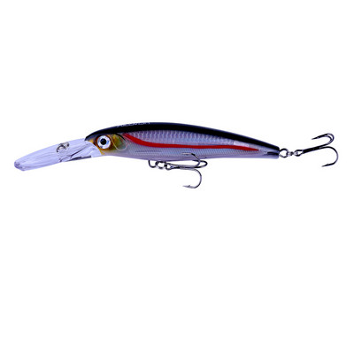 Hengjia 1 бр. 17 см 30 г дълбоко гмуркане Голяма примамка за миноу Изкуствен воблер Твърда стръв Crankbait Лаврак Щука Костур Риболовни принадлежности