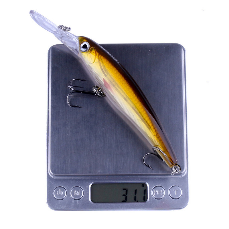 Hengjia 1 бр. 17 см 30 г дълбоко гмуркане Голяма примамка за миноу Изкуствен воблер Твърда стръв Crankbait Лаврак Щука Костур Риболовни принадлежности