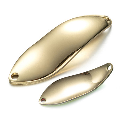 LTHTUG Peche BUX SPOON 3,8g Spoon Bait Spinnerbait Copper Metal kalapüügi landid forellile haugi lõhele