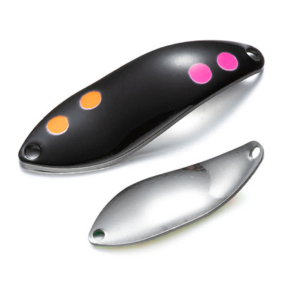 LTHTUG Peche BUX SPOON 3,8g Spoon Bait Spinnerbait Copper Metal kalapüügi landid forellile haugi lõhele