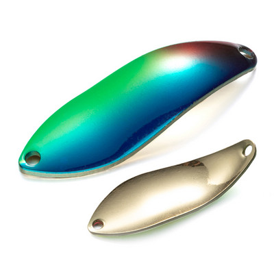 LTHTUG Peche BUX SPOON 3,8g Spoon Bait Spinnerbait Copper Metal kalapüügi landid forellile haugi lõhele