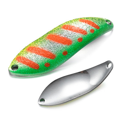 LTHTUG Peche BUX SPOON 3,8g Spoon Bait Spinnerbait Copper Metal kalapüügi landid forellile haugi lõhele